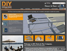Tablet Screenshot of diydock.com